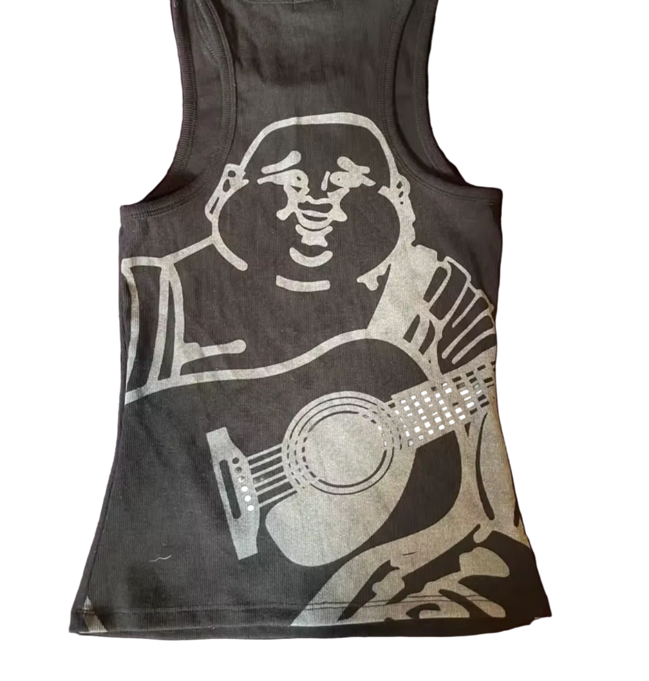 Black True Religion Print Tank Top