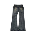 Vintage Y2K Low-Rise Bootcut Jeans – Iconic 2000s-Mkcyberr