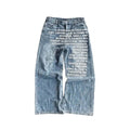 "In Whispered Words" Poetry Print Baggy Jeans-Mkcyberr
