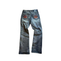 Bootcut Red Crown Rhinestone Edition-Mkcyberr
