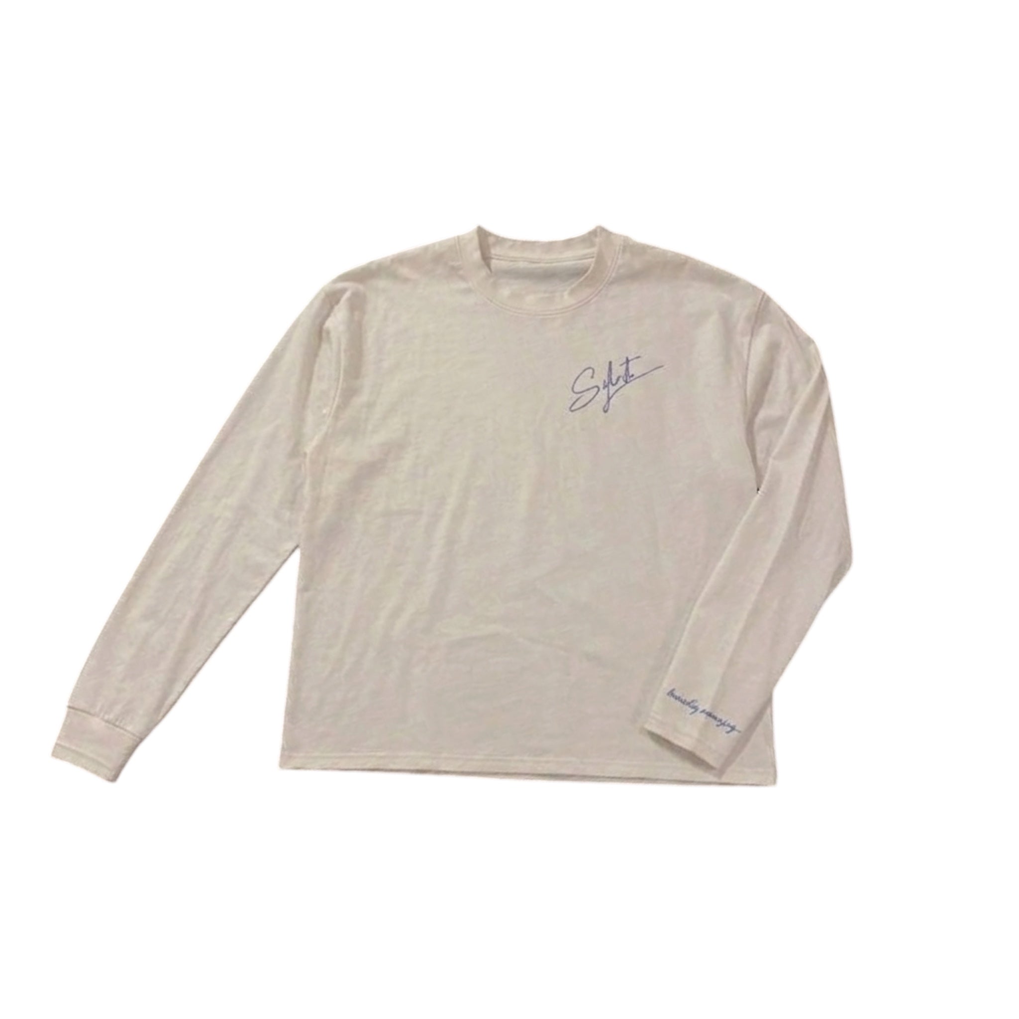 Oversized Streetwear Long Sleeve Tee"23" Puff Print