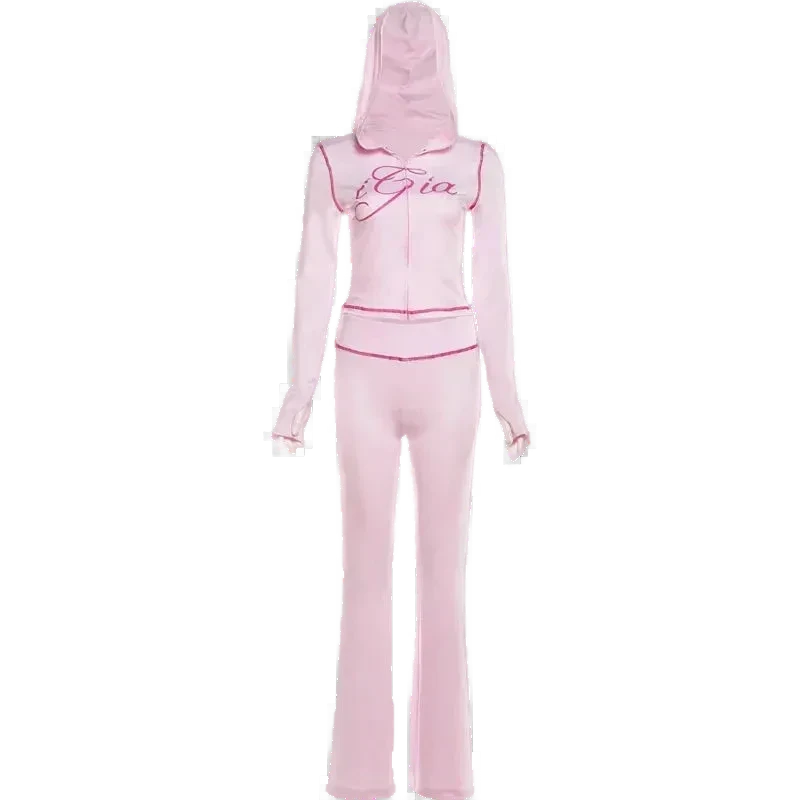 Tracksuit pink rosé-set