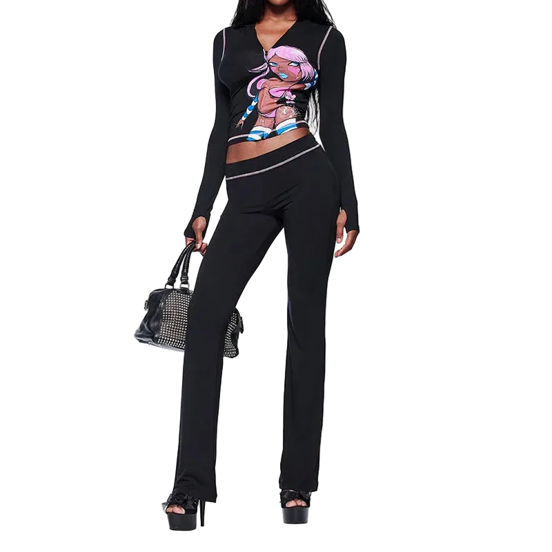 Tracksuit set anime stamp