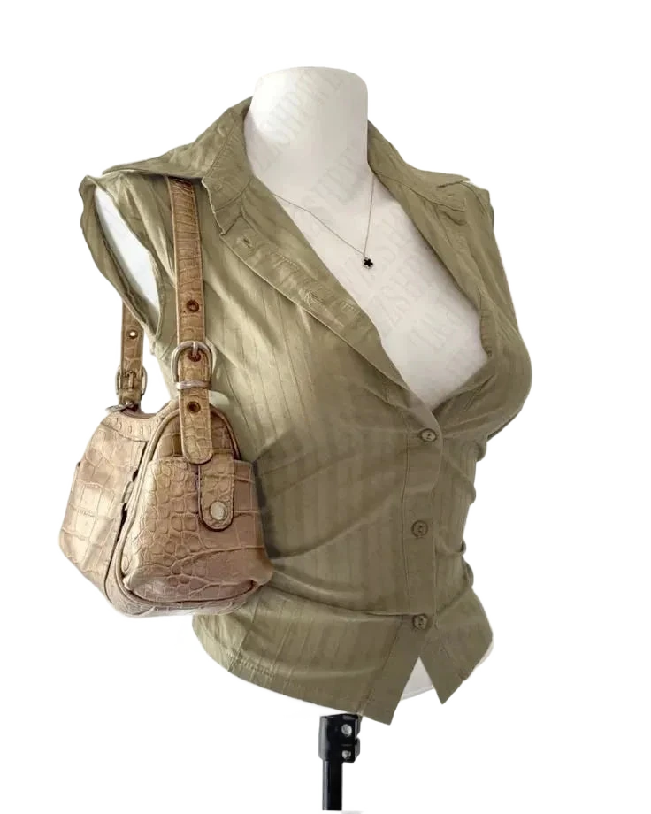 Draped Sleeveless Top