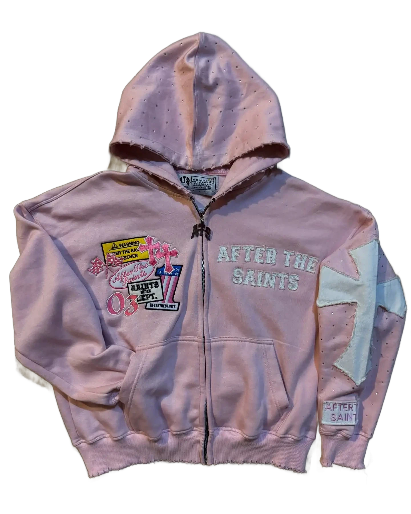 Set streetwear pants and hoodie