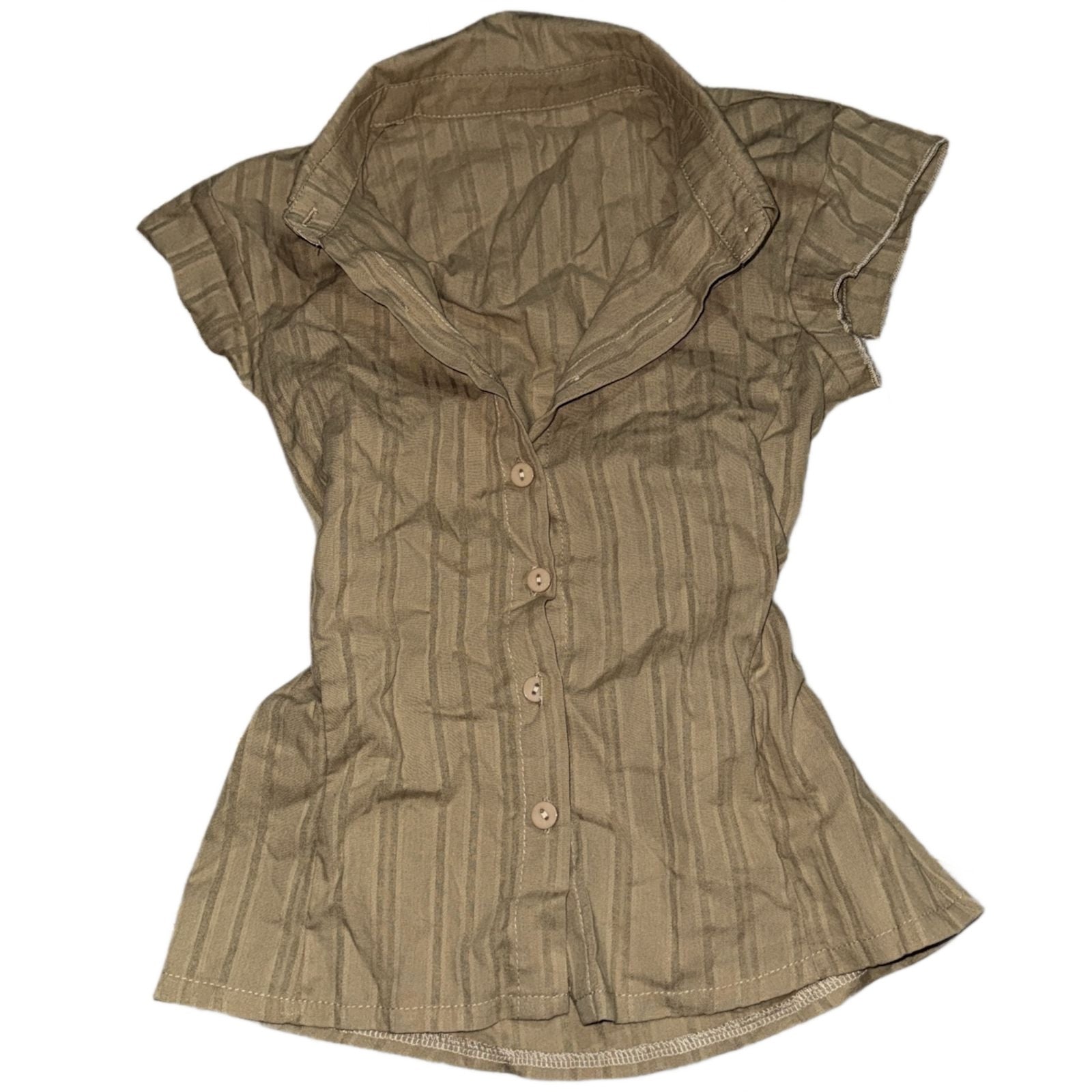 Draped Sleeveless Top