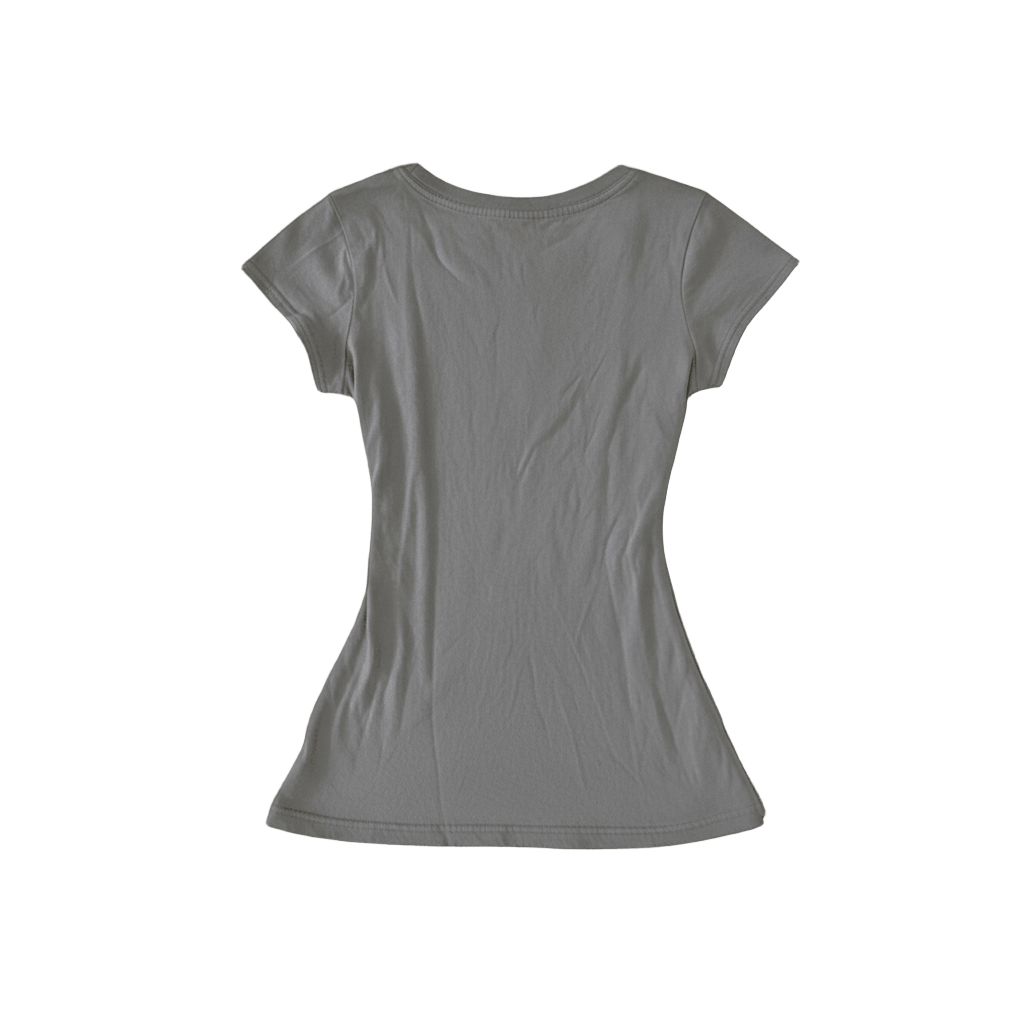 Grey Skull & Stars Graphic Tee - Glitter Emo Design Stand out in style with our Grey Skull & Stars Graphic Tee. Perfect for an edgy look, this glitter emo scene baby tee is a must-have!