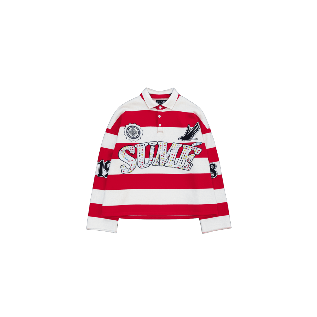 Vintage Striped Rugger Polo - Trendy and Stylish Shop the SUME Vintage Striped Rugger Polo for a trendy striped shirt. Experience comfort and style with bold stripes and premium details!