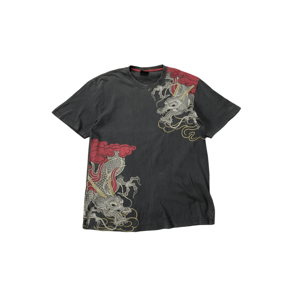 Vintage Oriental Dragon Graphic Tee Unleash your style with our Vintage Oriental Dragon Graphic Tee. A timeless piece for those who love unique and bold fashion statements.
