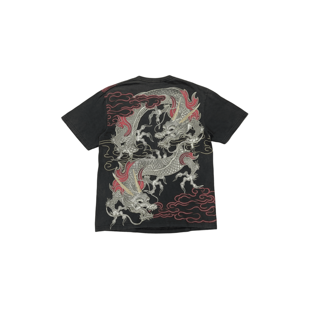 Vintage Oriental Dragon Graphic Tee Unleash your style with our Vintage Oriental Dragon Graphic Tee. A timeless piece for those who love unique and bold fashion statements.
